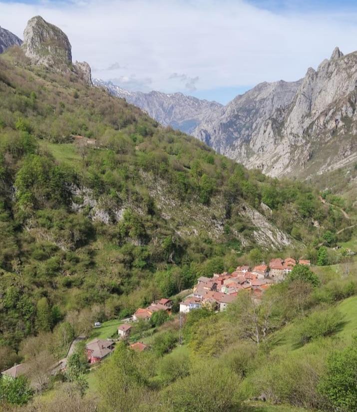 La Casina De Tielve De Cabrales Dentro Del Parque Nacional Picos De Europa Villa Kültér fotó